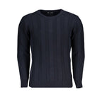 Blu Acrylic Men Sweater