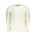 White Acrylic Men Sweater