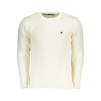 White Acrylic Men Sweater