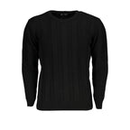 Black Acrylic Men's Sweater