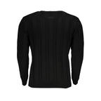Black Acrylic Men's Sweater