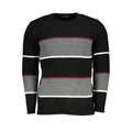 Schwarzer Acryl-Herrenpullover