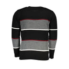 Schwarzer Acryl-Herrenpullover
