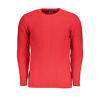 Rot Acryl Herren Pullover