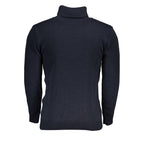 Blauer Herrenpullover aus Acryl