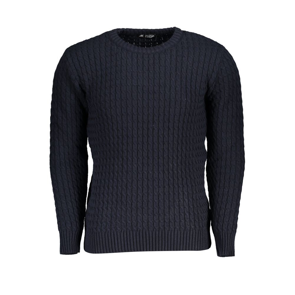 Blu Acrylic Mens Sweater