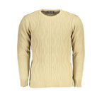 Beiger Herrenpullover aus Acryl