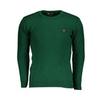 Green Acrylic Men's Sweater