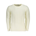 White Acrylic Men's Sweater