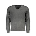Gray Viscosa Mens Sweater