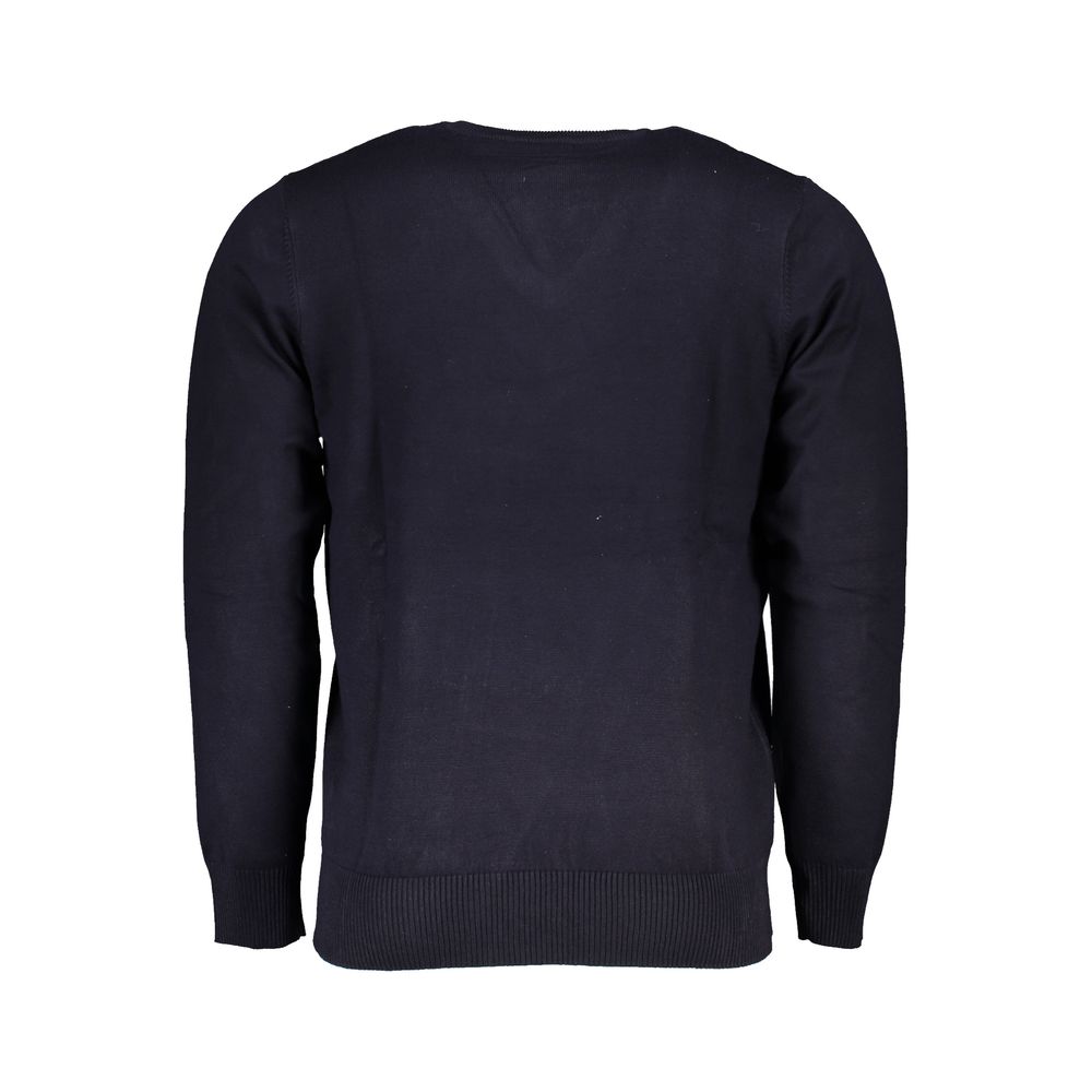 Blauer Viskose-Pullover für Herren