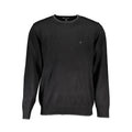 Schwarzer Herrenpullover aus Viskose