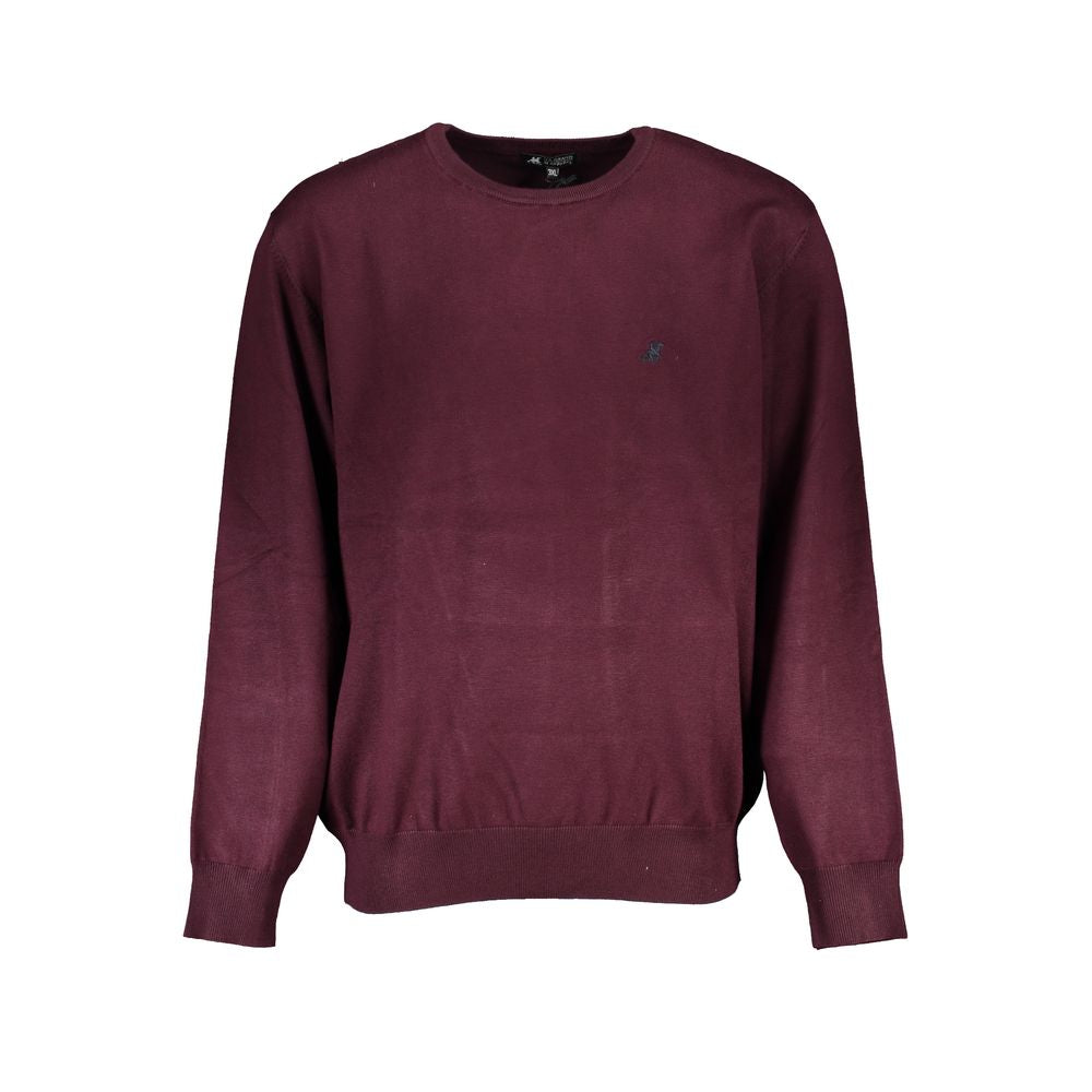 Herrenpullover Viskose Rot