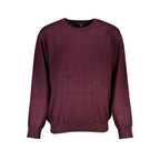 Herrenpullover Viskose Rot