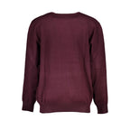 Herrenpullover Viskose Rot
