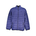 Blue Viscose Men's Sweater