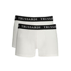 White Cotton Men's Boxer Brief