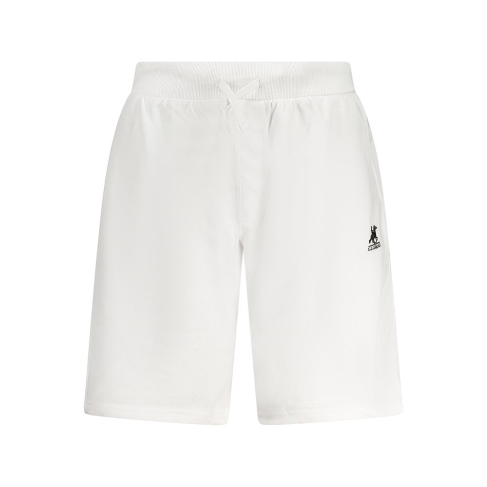 Herren-Sweatpant aus weißer Baumwolle