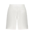 Herren-Sweatpant aus weißer Baumwolle