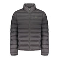 Black Polyester Men's Jacket