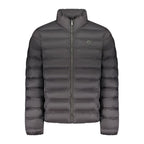 Black Polyester Men's Jacket