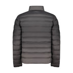 Black Polyester Men's Jacket