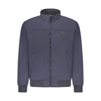 Blu Polyester Men's Jacket