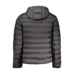 Black Polyester Men's Jacket