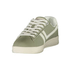Green Polyurethane Women's Sneaker