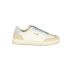 White Polyurethane Women's Sneaker