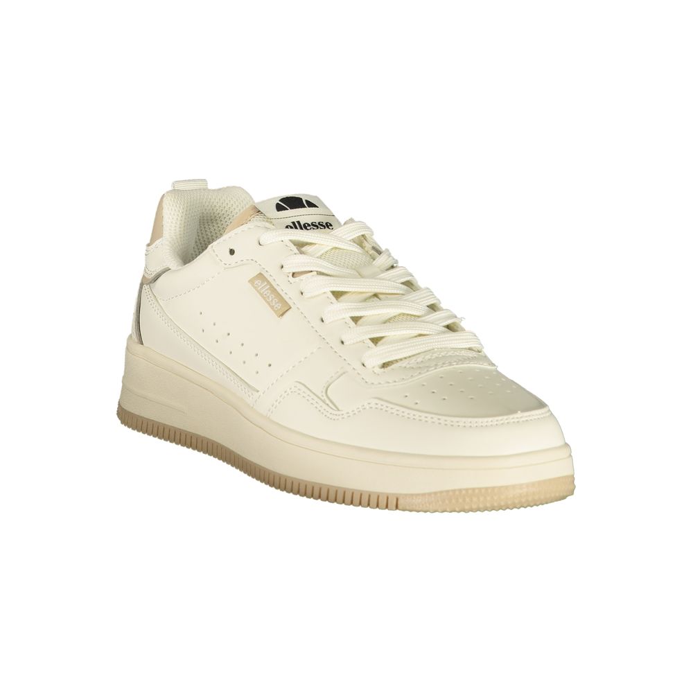 Bianco Polyurethane Women Sneaker