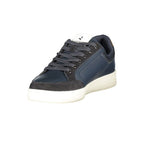 Scarpa sportiva da uomo in poliestere blu