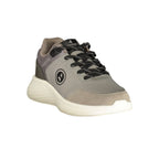 Grigio Poliestere Men Sneaker