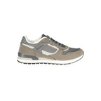 Grigio Polyurethane Men Sneaker