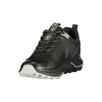 Black Polyurethane Men Sneaker