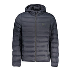Blu Polyester Mens Jacket