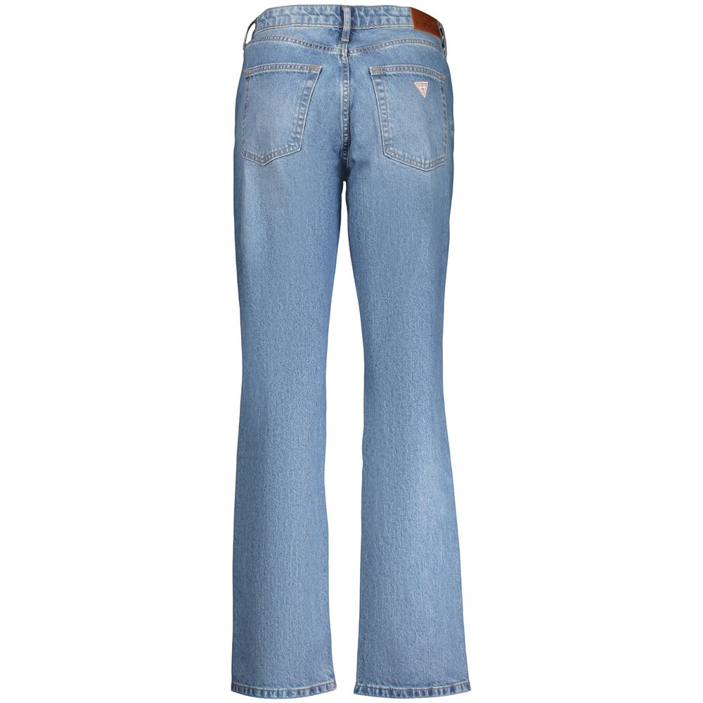Hellblaue Damenjeans aus Baumwolle