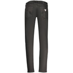 Black Cotton Mens Jeans