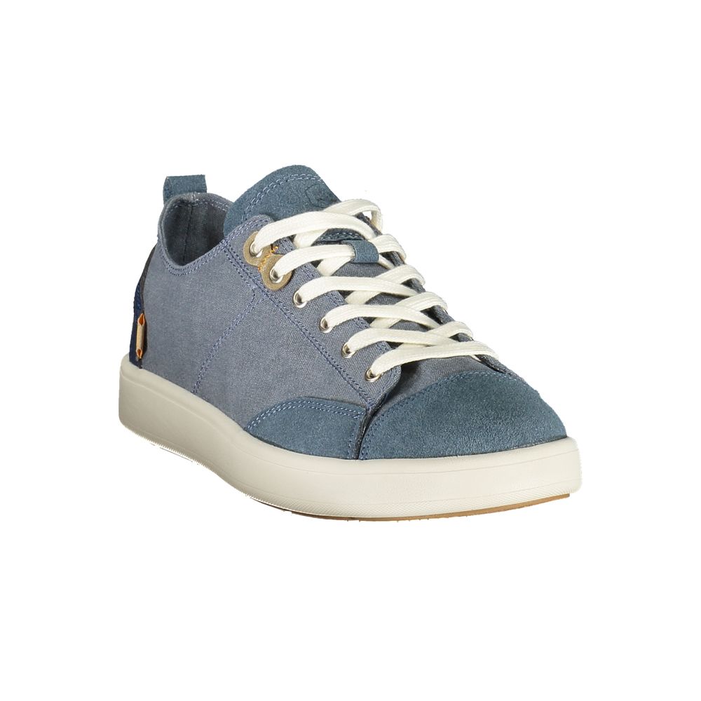 Hellblaue Polyester-Herren-Sneaker