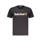 Black Cotton Men's T-Shirt