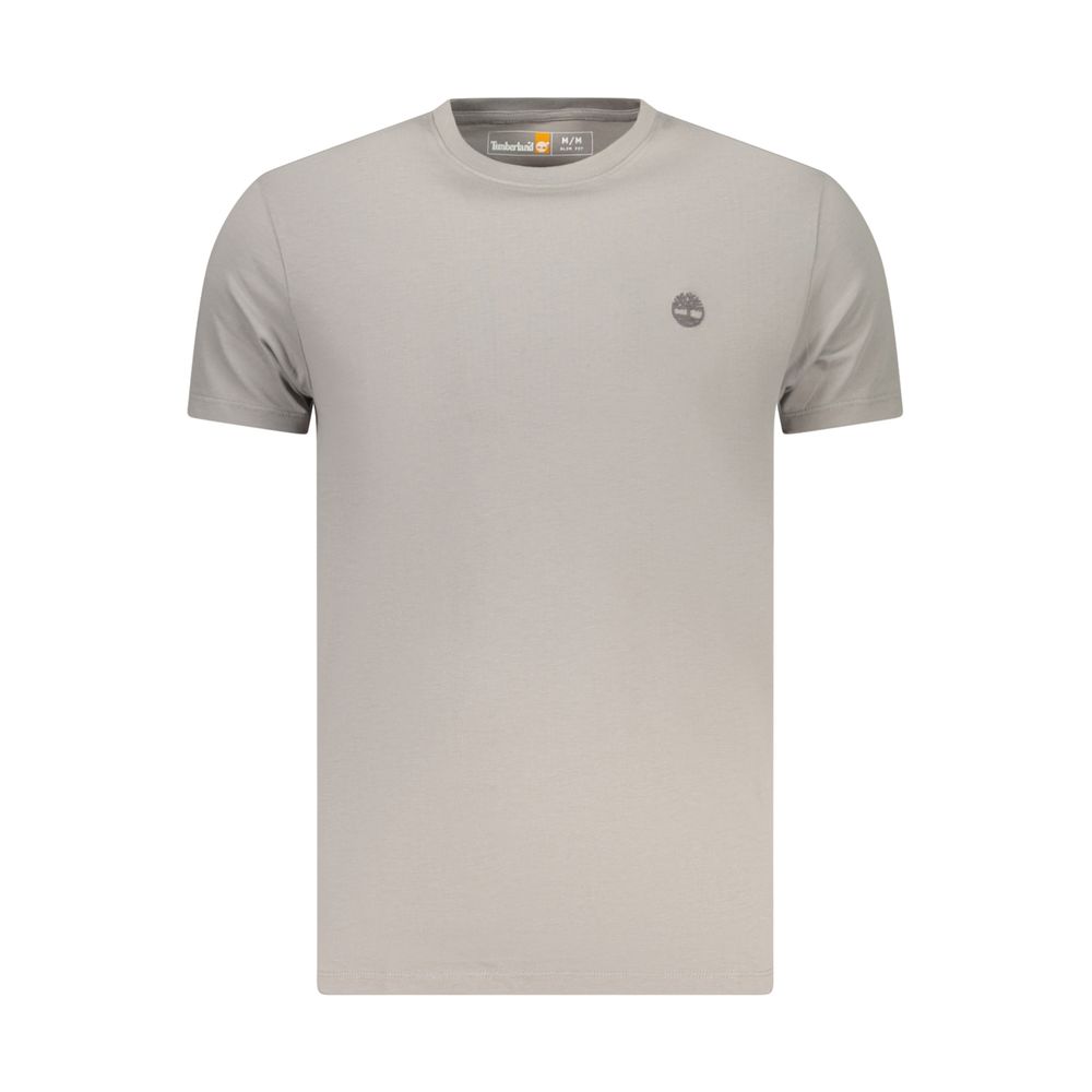 Graues Baumwoll Herren T-Shirt