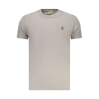 Graues Baumwoll Herren T-Shirt
