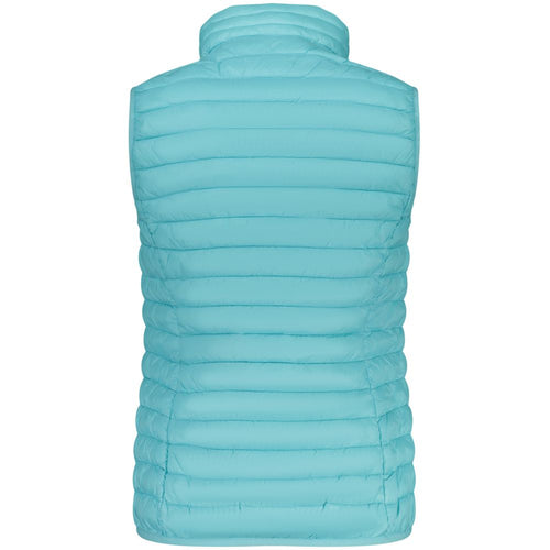 Light Blue Polyamide Women's Gilet