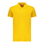 Yellow Cotton Mens Polo Shirt