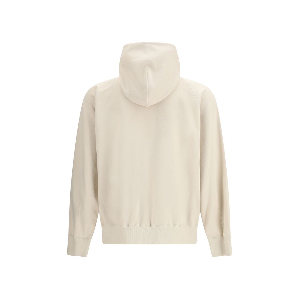 Beiges Baumwoll-Sweatshirt