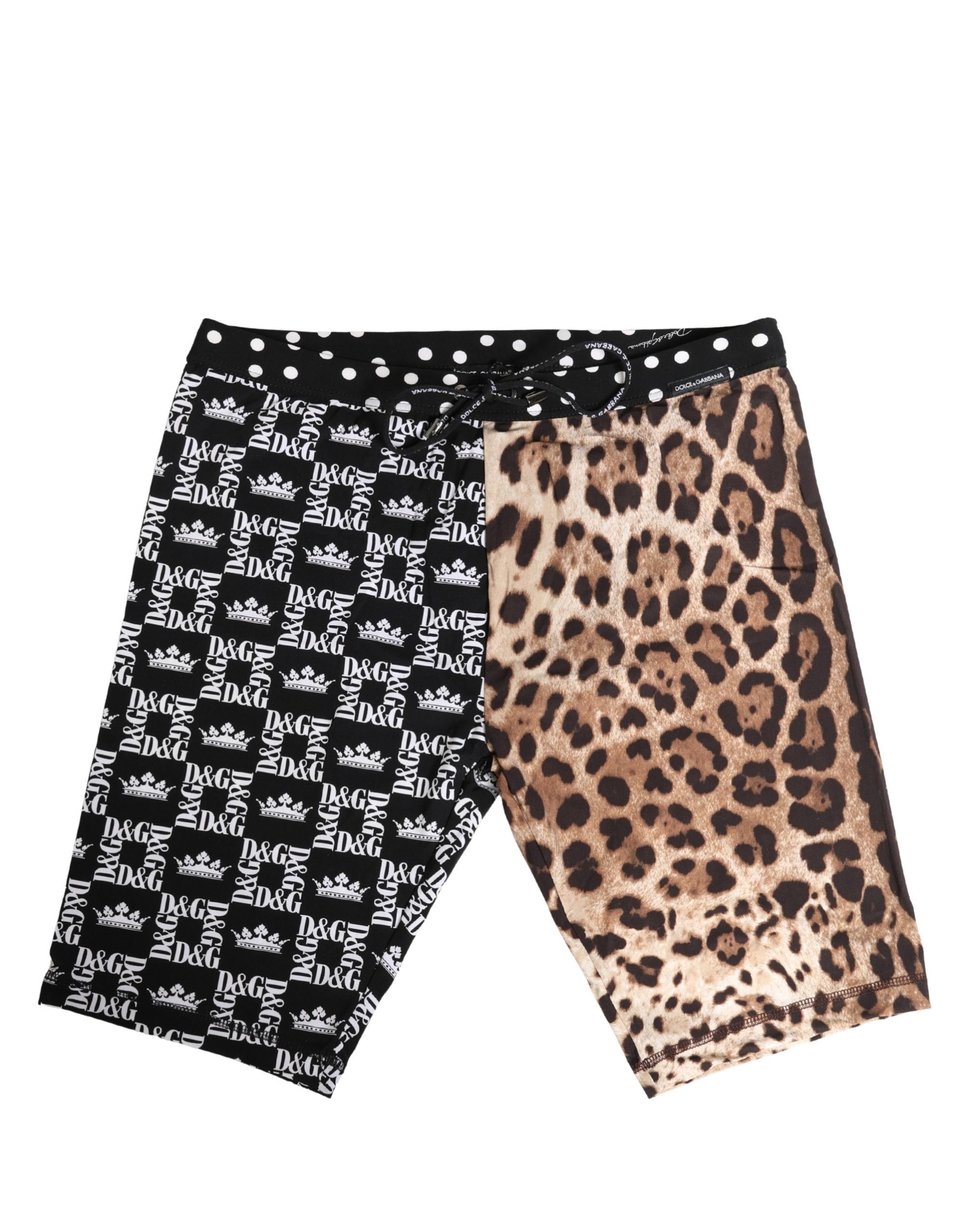 Multicolor gemusterte Radsport-Unterhosen