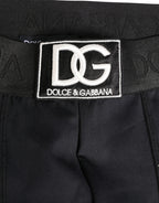 Boxershorts für Herren mit Logobund in Schwarz
