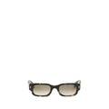 Occhiali da sole in acetato marrone