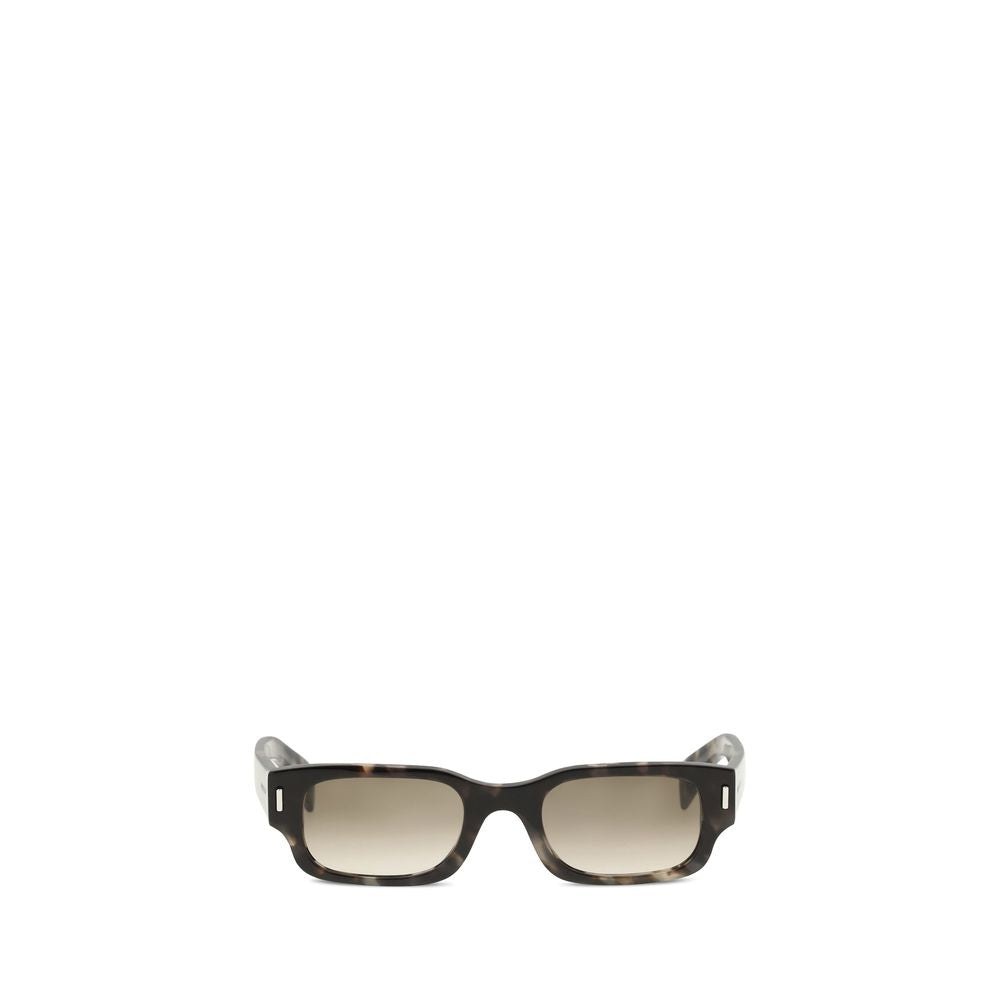 Occhiali da sole in acetato marrone