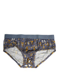 Grauer Jazz Cocktail Herren Brando Brief Unterwäsche